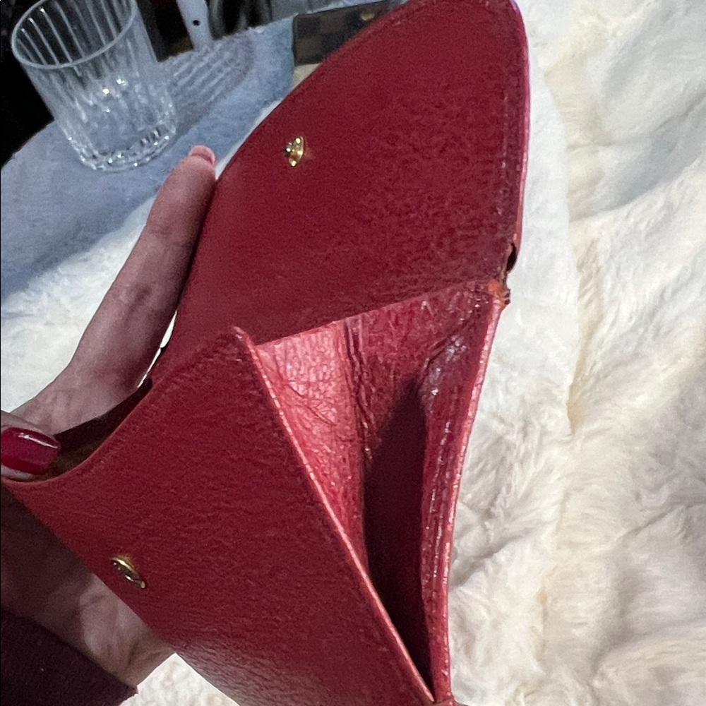 GucciRed Leather Women's wallet - Picture 12 of 13